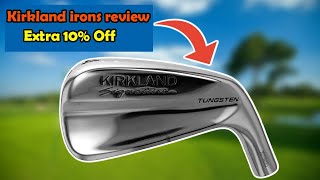 kirkland irons review  Extra 10 Off at GolfApparelShop [upl. by Dearborn452]