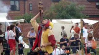 Medieval Festival 2009 Chatteris Jester [upl. by Alahcim871]