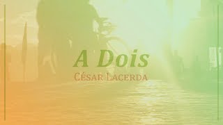 César Lacerda feat Lenine  A Dois Official Lyric Video [upl. by Mailiw]