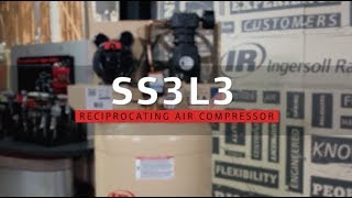 Ingersoll Rand SS3L3 Air Compressor [upl. by Gemina650]