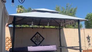 MASTERCANOPY 8 x 5 Grill Gazebo Outdoor BBQ Gazebo Canopy Review So good we bought 2 for our yard [upl. by Sateia384]