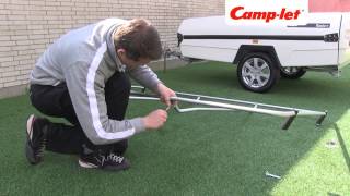 Camplet Roof rack manual [upl. by Nazus]