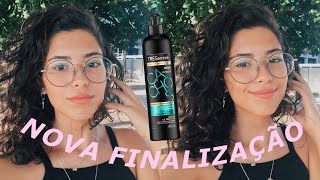 FINALIZAÇÃO COM TRESEMMÉ  cabelo ondulado com volume e definição wavyhair [upl. by Lateehs]