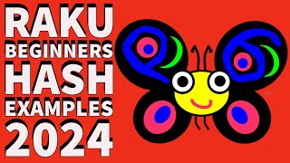 Raku Programming Tutorial Hash Examples 2024 [upl. by Leia]