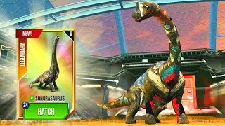 NEW LEGENDARY SONORASAURUS MAX LEVEL 40  HT GAME [upl. by Ludovick]