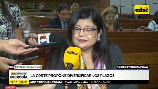 La corte propone diversificar los plazos [upl. by Georgiana]