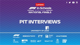 F1 in Schools UK National Final 23 Development Class Pit Display Interviews [upl. by Christina691]