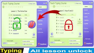 Typing master 11 unlock all lessonstyping master 11 registration keytyping speed kaise badhaye [upl. by Itagaki]