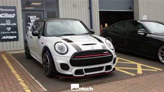 MINI F56 JCW Eibach springs  ACS front Motech performance [upl. by Samoht]