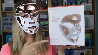 Handson review Dr Dennis Gross LED FaceWare Pro LED light therapy mask [upl. by Anihcak]