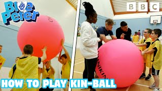 How to Play KinBall  Blue Peter [upl. by Risay8]