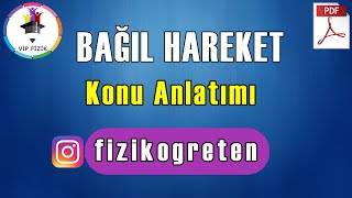 Bağıl Hareket Konu Anlatımı  PDF  AYT Fizik [upl. by Mcgruter]