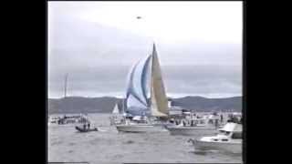 Sydney to Hobart Yacht Race finish 1993 [upl. by Nnaer]