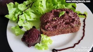 Tartinade de boudin noir et avocat [upl. by Lyda]