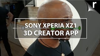 Sony 3D Creator Review Scan your head with the Xperia XZ1 [upl. by Jolynn]