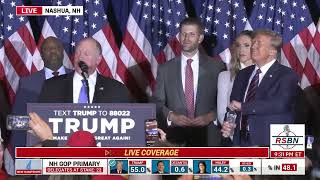 FULL SPEECH Election Night in New Hampshire at the Trump Campaign Watch Party  12324 [upl. by Aivle294]