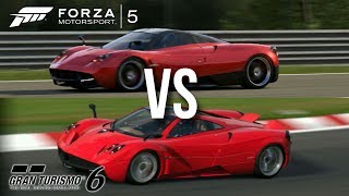 Gran Turismo 6 vs Forza 5 comparison [upl. by Airretnahs]