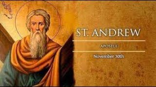 St Andrew the first of the 12 apostles called to follow Jesus [upl. by Ama]