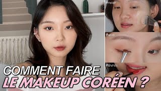 COMMENT FAIRE LE MAQUILLAGE DE STYLE CORÉEN  JE VOUS MONTRE TOUT [upl. by Chester]