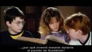 The Harry Potter trios first screen test [upl. by Eillehs]