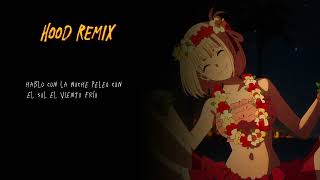 Trueno Tiago PZK  Hood remix lyrics anime [upl. by Eadnus]