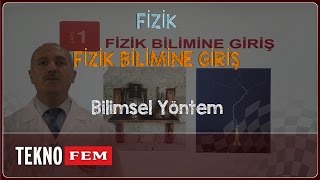 9 Sınıf FİZİK  Bilimsel Yöntem [upl. by Maddalena]