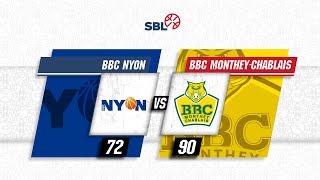 BBC Nyon vs BBC MontheyChablais  Game Highlights [upl. by Aeht318]