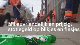 Statiegeld op blikjes en plastic flesjes prijzige aanpak zwerfafval  RTL NIEUWS [upl. by Saphra]