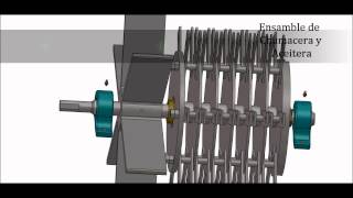 Maquina Trituradora SolidWorks 2010 [upl. by Jacinthe]