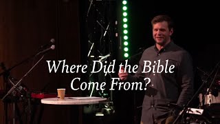 Where did the Bible come from  Pastor Brian Carlucci [upl. by Brittne]