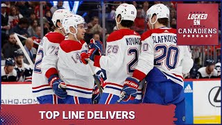 Montreal Canadiens beat Capitals Habs trade deadline predictions Martys line adjustments [upl. by Nnylsoj370]