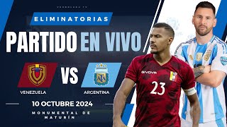 🔴 Venezuela vs Argentina EN VIVO  Eliminatorias [upl. by Atiniv]