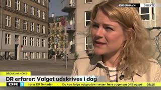 Valg redder Johanne SchmidtNielsen Glad for at stille op  FV 2015 [upl. by Marzi]