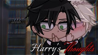 Draco reads Harrys thoughts  Drarry  GCMM  Gacha Club  Full Version [upl. by Kynan]