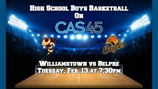 Williamstown vs Belpre Boys High School Basketball [upl. by Oleusnoc]