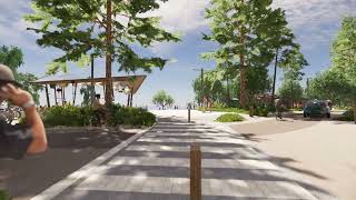 Mooloolaba Foreshore Revitalisation Stage 2 Flythrough Video [upl. by Anelle138]