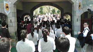 Kyoto Tachibana High School marching band at Blumen Hugel 2019 shot from behind [upl. by Mooney]