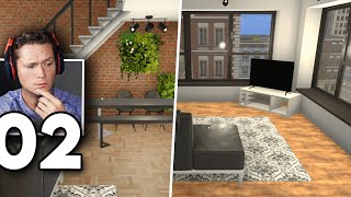 Luxury House Flipper  Part 2  MODERN DOWNTOWN LOFT RENOVATION [upl. by Asoral]