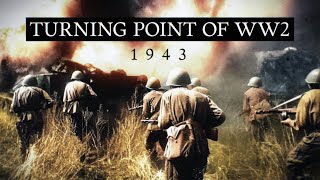 1943 Turning Point of WW2 in Europe Documentary [upl. by Draper]