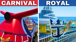 Carnival vs Royal Caribbean  Which Cruise Should You Choose [upl. by Namlak]