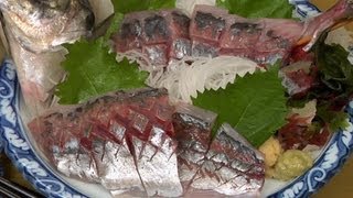 Aji Sashimi Recipe How to Clean and Fillet Japanese Horse Mackerel  Cooking with Dog [upl. by Morrell]