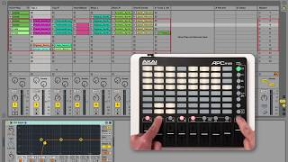 Akai Professional APC mini  Demo Features and Operation in Ableton Live [upl. by Kristine]