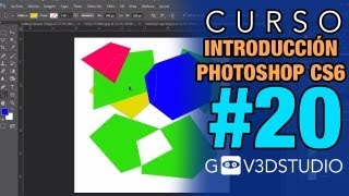 Photoshop CS6 Introductorio 20 Herramienta de pluma [upl. by Akinet19]