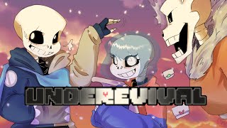 UndeRevival AU  FULL【 Undertale Comic Dub 】 [upl. by Anid]