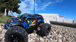 Traxxas 116 Summit  Capability Test [upl. by Annnora]