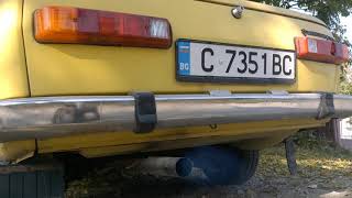 Wartburg 353 straight pipe sound [upl. by Peg]