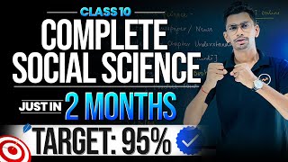 How to complete Class 10 SST syllabus in Just 2 Months  Latest syllabus  Best books  strategy [upl. by Ttelracs]