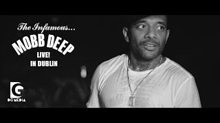 Mobb Deep Live in Dublin 010814  Shook Ones II  DG MEDIA [upl. by Devin563]