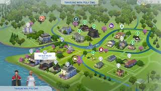 Sims 4 PS4 Livestream Poly Sims [upl. by Attinahs]