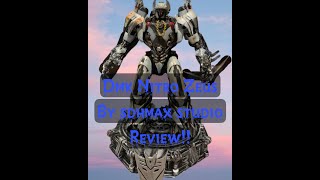 Dmk Nitro Zeus By SDHMAX Transformer Movie Action Figure [upl. by Nies]